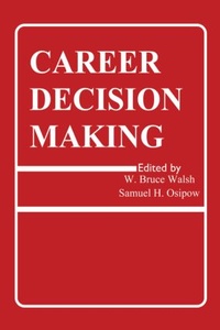 Enlarge image Cover: Career Decision Making - Lawrence Erlbaum Associates Inc