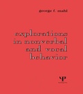 Bild: Explorations in Nonverbal and Vocal Behavior - Lawrence Erlbaum Associates Inc