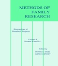Cover: Methods of Family Research - Lawrence Erlbaum Associates Inc