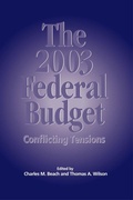 Cover: The 2003 Federal Budget - McGill-Queen's University Press