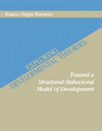 Enlarge image Cover: Exploring Developmental Theories - Lawrence Erlbaum Associates Inc
