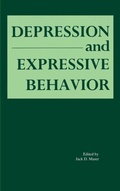 Cover: Depression and Expressive Behavior - Lawrence Erlbaum Associates Inc