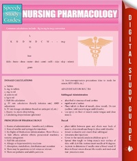 Abbildung von: Nursing Pharmacology (Speedy Study Guides) - Dot EDU