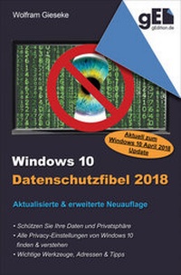 Abbildung von: Windows 10 Datenschutzfibel 2018 - neobooks