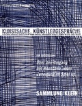 Cover: Kunstsache. K&uuml;nstlergespr&auml;che. - Modo Press