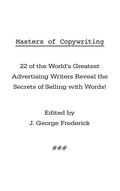 Cover: Masters of Copywriting - Waking Lion Press