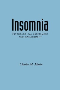 Enlarge image Cover: Insomnia: Psychological Assessment And Management - Guilford Publications