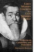 Cover: Early Modern Concepts for a Late Modern World - Wilfrid Laurier University Press