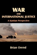 Cover: War and International Justice - Wilfrid Laurier University Press