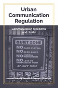 Cover: Urban Communication Regulation - Peter Lang Verlag