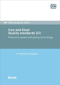 Cover: Iron and steel: Quality standards 3/2 - DIN Media