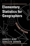 Cover: Elementary Statistics for Geographers - Guilford Publications