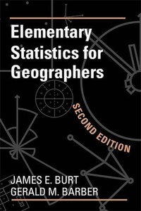 Enlarge image Cover: Elementary Statistics for Geographers - Guilford Publications