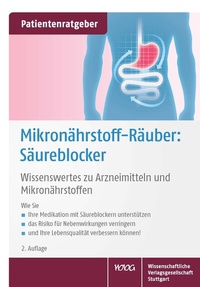 Enlarge image Cover: Mikronährstoff-Räuber: Säureblocker - Wissenschaftliche Verlagsgesellschaft