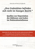 Cover: "Ihre Grabst&auml;tten befinden sich nicht im hiesigen Bezirk." - Hentrich und Hentrich Verlag Berlin