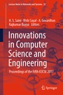 Cover: Innovations in Computer Science and Engineering - Springer