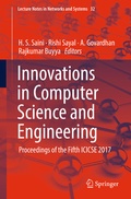 Cover: Innovations in Computer Science and Engineering - Springer