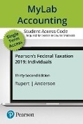 Cover: Mylab Accounting with Pearson Etext -- Access Card -- For Pearson's Federal Taxation 2019 Individuals - Pearson