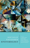 Cover: Socially Extended Epistemology - Oxford University Press