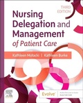 Cover: Nursing Delegation and Management of Patient Care - Elsevier