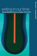 Cover: Writing in Our Time - Wilfrid Laurier University Press