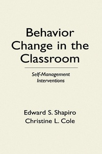 Enlarge image Cover: Behavior Change in the Classroom - Guilford Publications