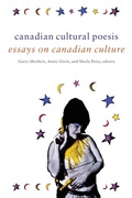 Cover: Canadian Cultural Poesis - Wilfrid Laurier University Press