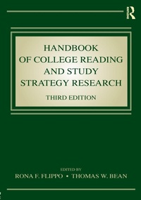Enlarge image Cover: Handbook of College Reading and Study Strategy Research - Routledge