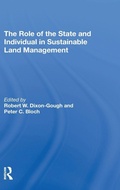 Cover: The Role of the State and Individual in Sustainable Land Management - Routledge