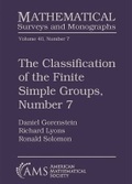 Cover: The Classification of the Finite Simple Groups, Number 7 - American Mathematical Society