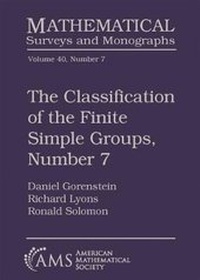 Abbildung von: The Classification of the Finite Simple Groups, Number 7 - American Mathematical Society