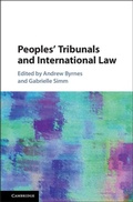 Cover: Peoples' Tribunals and International Law - Cambridge University Press