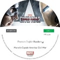 Cover: Pearson English Readers Level 3: Marvel - Captain America - Civil War (CD) - Pearson Longman
