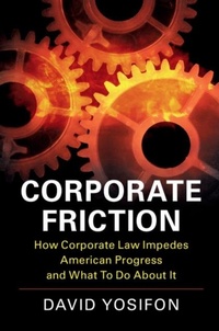 Abbildung von: Corporate Friction - Cambridge University Press