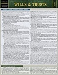 Cover: Wills & Trusts - Quickstudy Reference Guides
