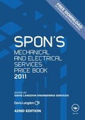 Cover: Spon's Mechanical and Electrical Services Price Book 2011 - Spon Press