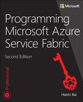 Cover: Programming Microsoft Azure Service Fabric - Microsoft Press