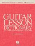 Cover: The Guitar Lesson Dictionary - Hal Leonard Corporation
