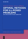 Cover: Optimal Methods for Ill-Posed Problems - De Gruyter