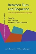Cover: Between Turn and Sequence - John Benjamins Publishing Co