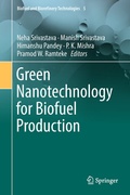 Cover: Green Nanotechnology for Biofuel Production - Springer