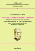 Cover: Critica dell'apparente e critica apparente - Academia