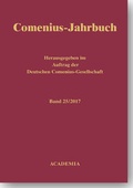 Cover: Comenius-Jahrbuch 25 - Academia