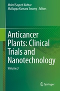 Cover: Anticancer Plants: Clinical Trials and Nanotechnology - Springer