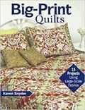 Cover: Big-Print Quilts - Krause Publications
