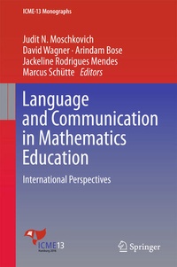 Enlarge image Cover: Language and Communication in Mathematics Education - Springer