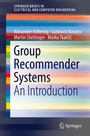 Cover: Group Recommender Systems - Springer