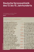 Cover: Deutsche Versnovellistik des 13. bis 15. Jahrhunderts (DVN) - Schwabe Verlag GmbH
