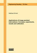 Cover: Applications of image-assisted total stations: Concepts, experiments, results and calibration - Shaker