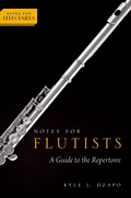 Cover: Notes for Flutists - OUP eBook